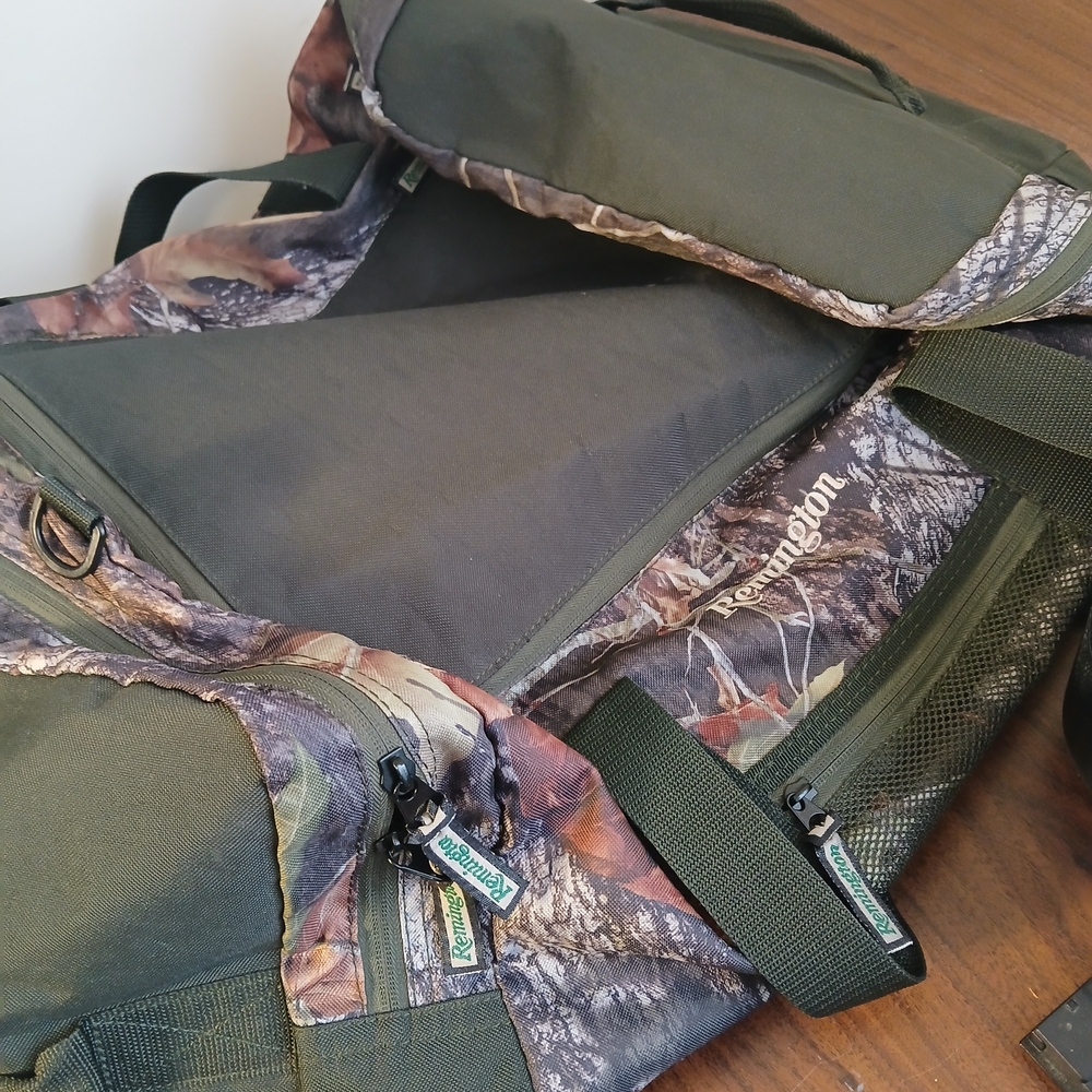 Remington Camouflage Large Duffle with Black Accents
